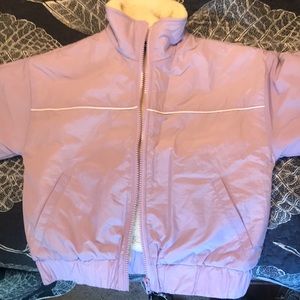 bomber jacket with fleece inside, never worn